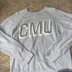 Grey CMU sweatshirt